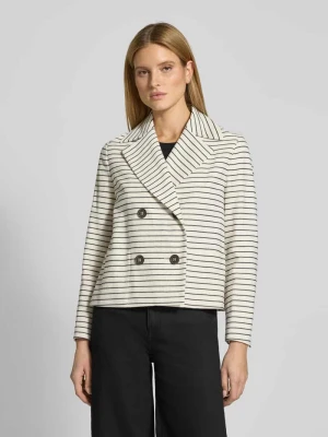 Żakiet z kołnierzem z połami i kieszeniami z wypustką LUISA CERANO