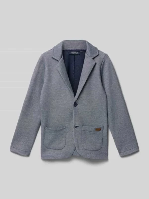 Żakiet z kołnierzem z połami i naszywanymi kieszeniami BLUE SEVEN