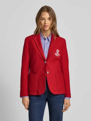 Żakiet z kołnierzem z połami model ‘ANFISA’ Lauren Ralph Lauren