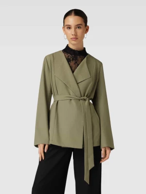 Żakiet z kołnierzem z połami model ‘BOSS’ Pieces