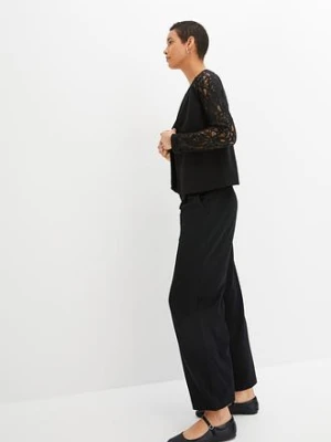 Żakiet z koronkowymi rękawami bonprix