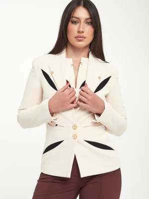 Żakiet z krepy z wycięciami ELISABETTA FRANCHI