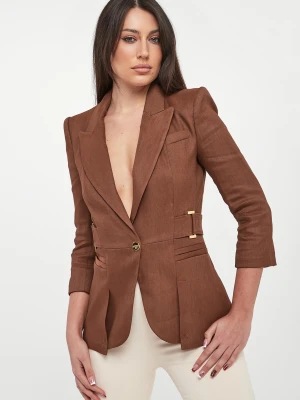 Żakiet z lnem ELISABETTA FRANCHI