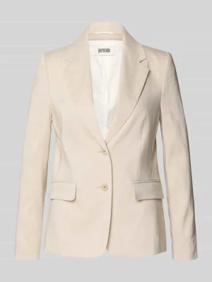 Żakiet z mieszanka lnu z kieszenie z patką model 'BUNDREY' drykorn