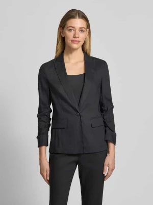 Żakiet z mieszanka lnu z kołnierz z połami Marc Cain