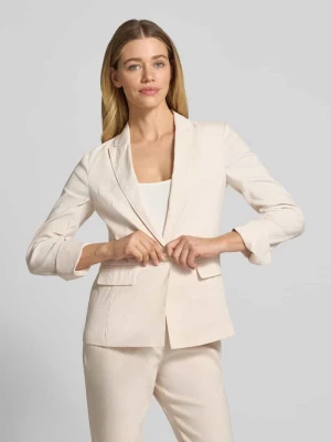 Żakiet z mieszanka lnu z kołnierz z połami Marc Cain