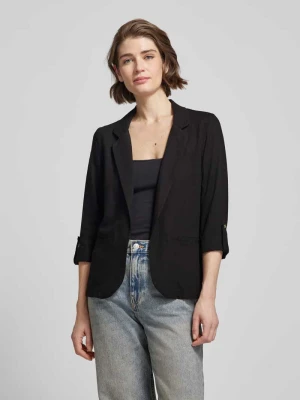 Żakiet z mieszanki wiskozy i lnu z rękawem o dł. 3/4 model ‘JESMILO’ Vero Moda