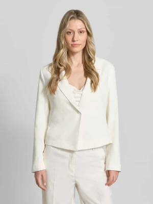 Żakiet z mieszanki wiskozy z kołnierzem z połami MORE & MORE