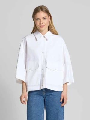 Żakiet z nakładanymi kieszeniami z patką model ‘ANS’ drykorn