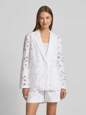 Żakiet z obszyciem koronką model ‘Jonara’ Boss