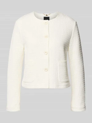 Żakiet z okrągłym dekoltem Marc Cain