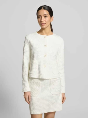 Żakiet z okrągłym dekoltem Marc Cain