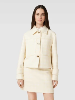 Żakiet z patką na rękawie model ‘Jocelyn’ Boss