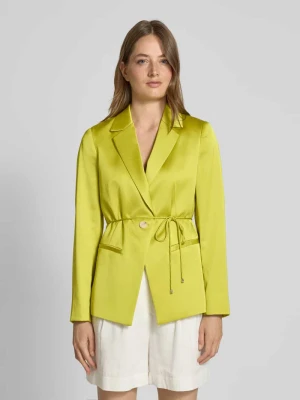 Żakiet z wiązanym paskiem comma