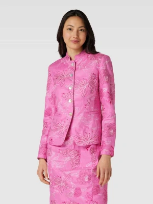 Żakiet z wzorem na całej powierzchni WHITE LABEL