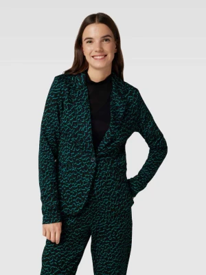 Żakiet ze wzorem na całej powierzchni model ‘Kate’ Ichi