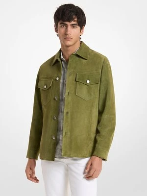 Zamszowa kurtka koszulowa Michael Kors Mens