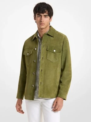 Zamszowa kurtka koszulowa Michael Kors Mens