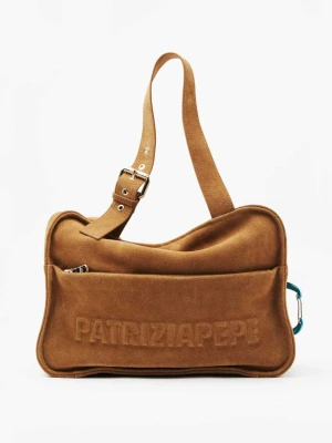 Zamszowa torba na zakupy (IM)PERFECTION PATRIZIA PEPE