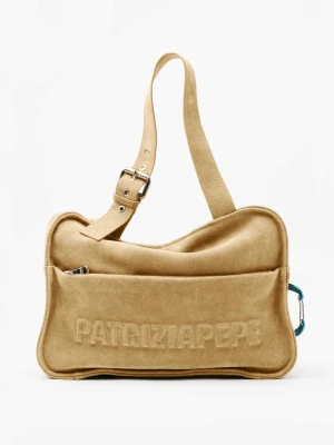 Zamszowa torba na zakupy (IM)PERFECTION PATRIZIA PEPE