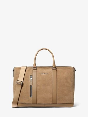 Zamszowa torba tote Hudson Michael Kors Mens