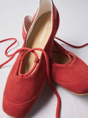 Zamszowe baleriny Dancing SKIN PATRIZIA PEPE