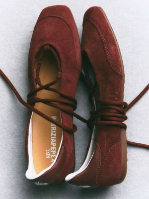 Zamszowe baleriny Dancing SKIN PATRIZIA PEPE