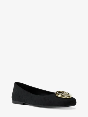 Zamszowe baletki Milan Michael Kors CZARNY (Czarny)