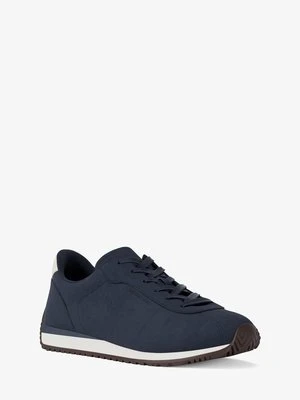 Zamszowe buty sportowe Rhodes Michael Kors GRANATOWY (Niebieski)