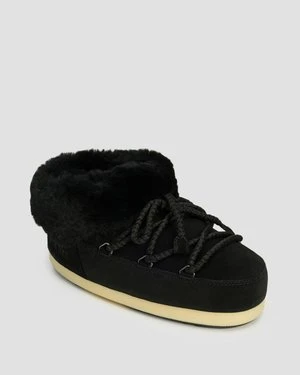 Zamszowe Buty Zimowe Moon Boot Evx Mule Suede