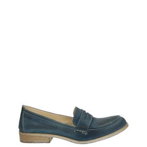 ZAMSZOWE MOKASYNY 322BL CAM JEANS Venezia