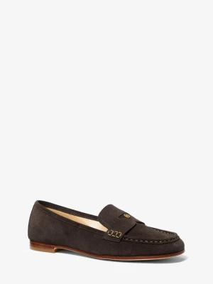 Zamszowe mokasyny Jennings Michael Kors CZEKOLADOWY (Brązowy)
