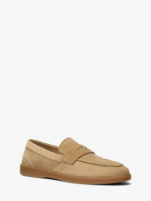 Zamszowe mokasyny Wesley Michael Kors