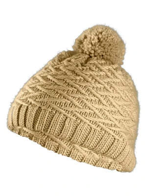 Zanier Czapka "Sport Chic" w kolorze beżowym rozmiar: onesize