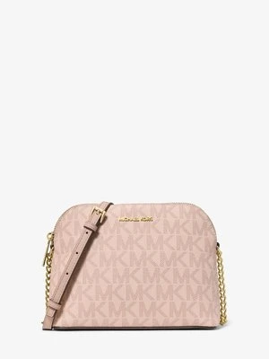 Zaokrąglona torebka do przewieszenia przez ramię Cindy z charakterystycznym logo Michael Kors Outlet