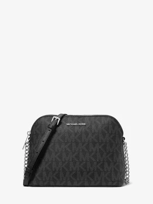 Zaokrąglona torebka do przewieszenia przez ramię Cindy z charakterystycznym logo Michael Kors Outlet