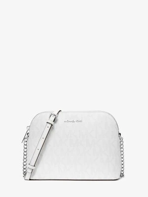 Zaokrąglona torebka do przewieszenia przez ramię Cindy z charakterystycznym logo Michael Kors Outlet