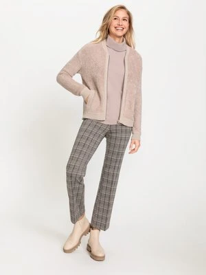 Zapinany na suwak sweter damski Cora - Neo Classic Olsen