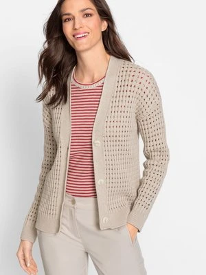 Zapinany sweter damski Cora - Effortless Ease Olsen