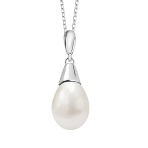 Zawieszka srebrna z perłą - Pearls Pearls - Biżuteria YES