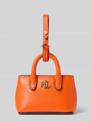 Zawieszka ze skóry z aplikacją z logo Lauren Ralph Lauren