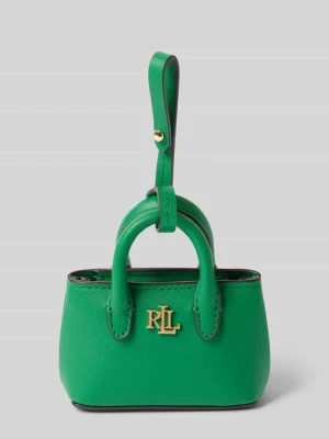 Zawieszka ze skóry z aplikacją z logo Lauren Ralph Lauren
