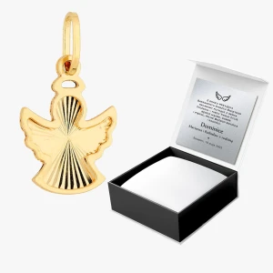Zawieszka ze złota anioł Filipowicz