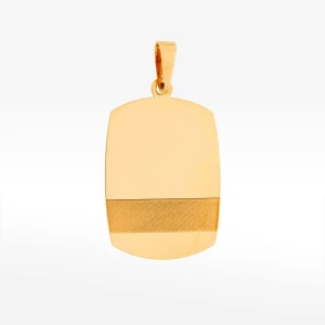 Zawieszka ze złota blaszka Filipowicz