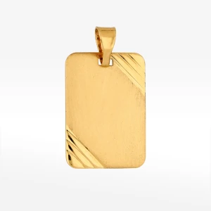 Zawieszka ze złota blaszka Filipowicz