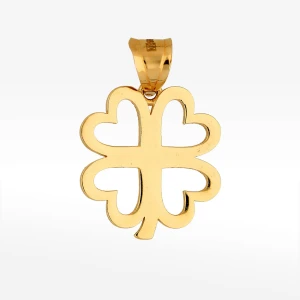 Zawieszka ze złota czterolistna koniczyna Filipowicz
