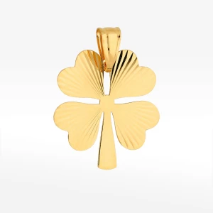 Zawieszka ze złota czterolistna koniczyna Filipowicz