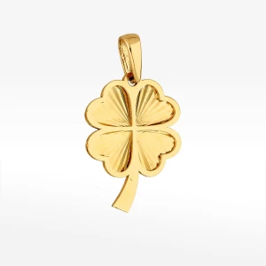 Zawieszka ze złota czterolistna koniczynka Filipowicz
