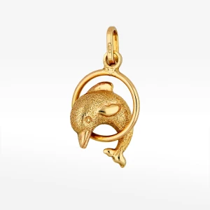 Zawieszka ze złota delfinek Filipowicz