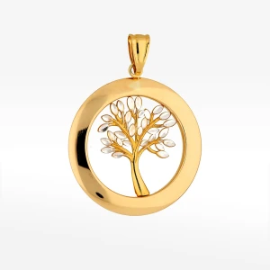 Zawieszka ze złota drzewko szczęścia Filipowicz